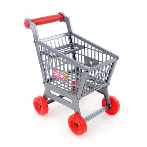 Mini Supermarket Handcart Shopping Carts Toys Fold Grandado