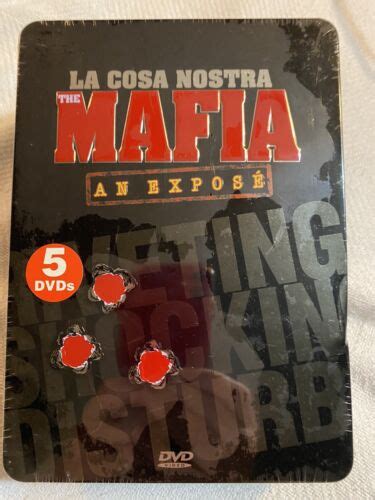 La Cosa Nostra The Mafia An Expose Dvds Collector Tin Box Deluxe