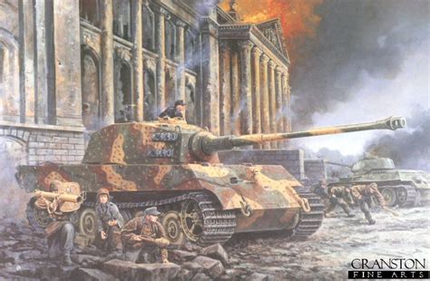 Defence Of The Reichstag Berlin 1st May 1945 By David Pentland On