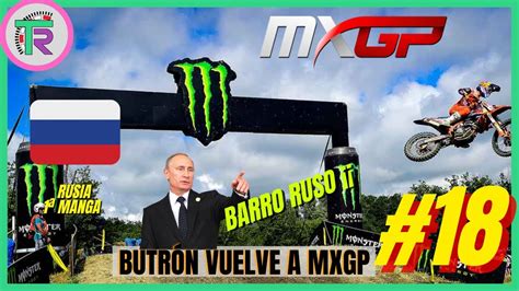 Butr N Vuelve Al Mundial De Mxgp Manga Rusia Youtube