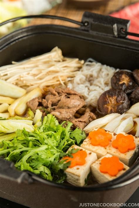 Sukiyaki Recipe Just One Cookbook