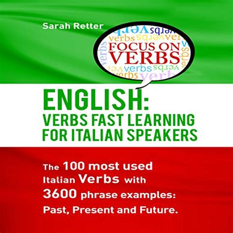 English Verbs Fast Track Learning For Italian Speakers The Most