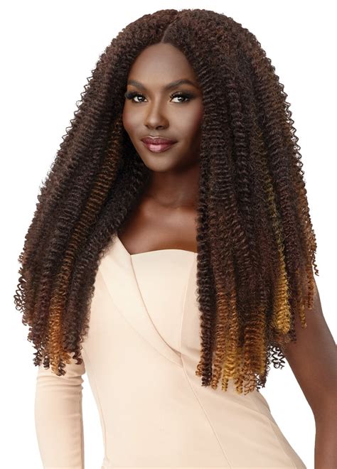 Outre X Pression Twisted Up Crochet Braid SPRINGY AFRO 59 OFF