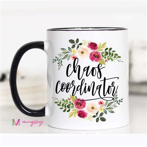 Chaos Coordinator Chaos Coordinator Mug Mom Mug Mother S Day Mug