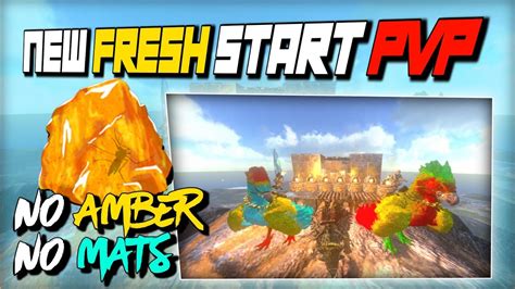 Ark Mobile PvP Fresh Start Solo Building Base No Amber Episode