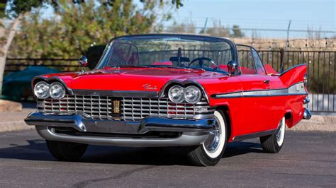 1959 Plymouth Sport Fury Convertible At Phoenix 2019 As F238 Mecum Auctions