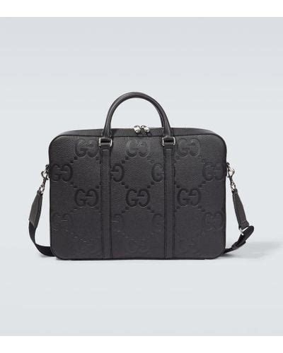 Black Gucci Briefcases And Laptop Bags For Men Lyst