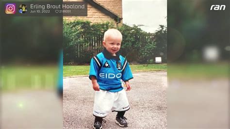 Emotionale Story Haaland Postet Kinderfoto Im ManCity Trikot Ran