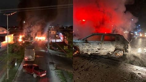 Video Tabasco Vive Noche De Infierno Balaceras Motines E Incendios