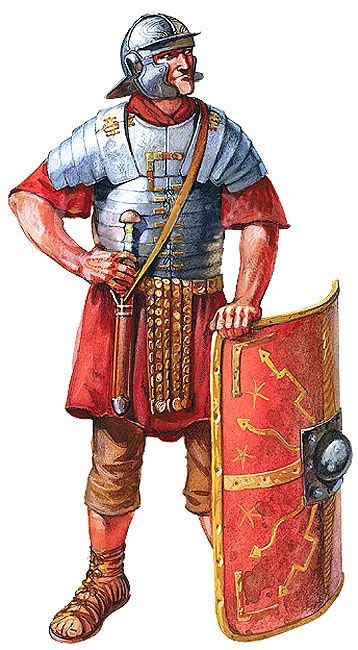 Roman Legionary 1st Century Ad By Radu Oltean Roman Armor Roman