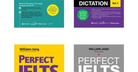 Combo Sách Perfect Ielts William Jang 4 Cuốn Newshop vn Sách