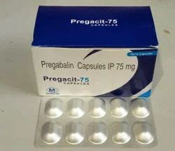 Pharmacuetical Capsules 75mg Pregabalin Capsules Wholesale Trader