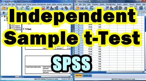 Cara Uji Independent Sample T Test Menggunakan Spss Microsoft Excel Riset