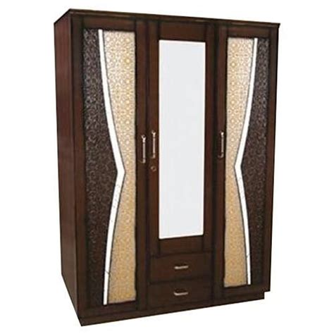 Brown Bedroom Wooden Wardrobe Size 4 7 Feet At Rs 19500 Piece In