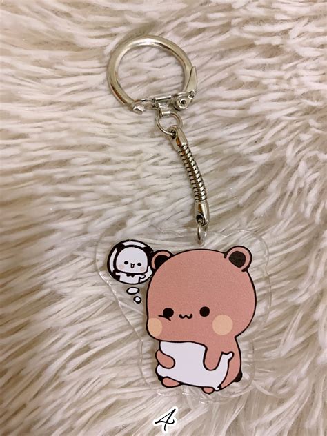 Keychain Lovely Dudu Bubu Couple Love Gift Present Cute One