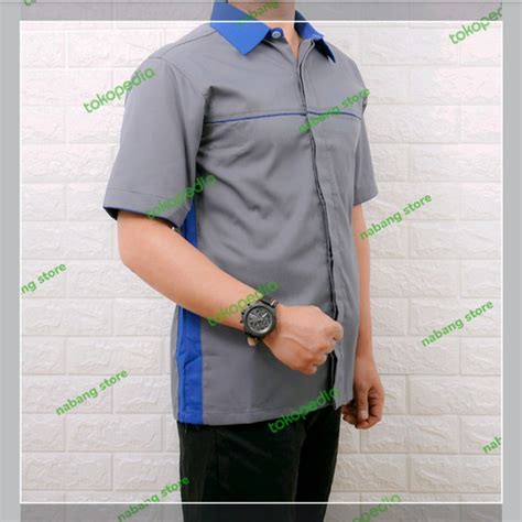 Jual Kemeja Seragam Kerja Lapangan Kemeja Seragam Kantor Baju