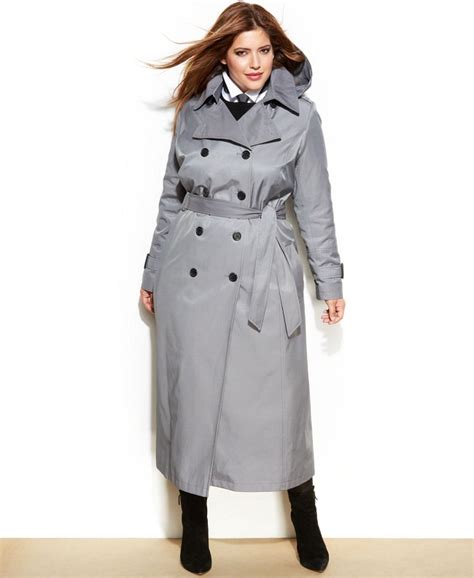 Plus Size Trench Coat