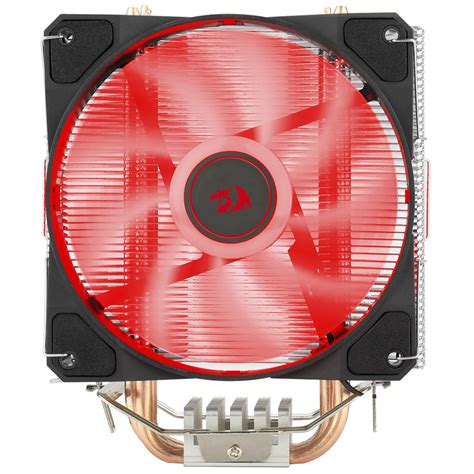 Cooler Para Processador Redragon Tyr Mm Led Red Intel Amd Cc R