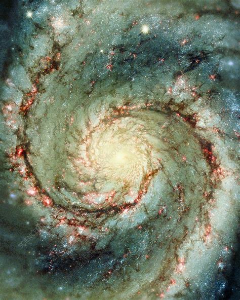 M51 Whirlpool Galaxy Stock Image R8540050 Science Photo Library