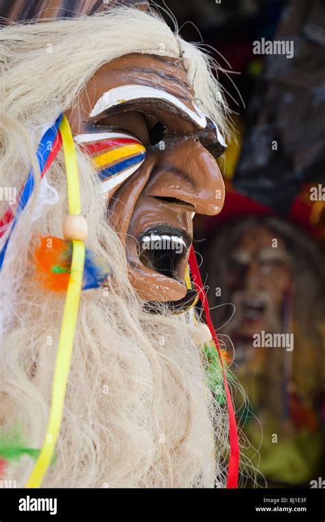 Bolivian carnival masks, La Paz, Bolivia, South America Stock Photo, Royalty Free Image ...