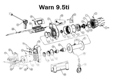 Warn Winch 2500 Parts Diagram