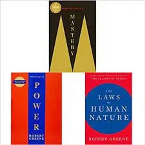 Robert Greene Collection Mastery Laws Of Human Nature Laws Of