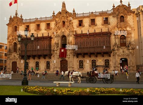 Archbishop S Palace Plaza Mayor Historic Centre Of Lima World