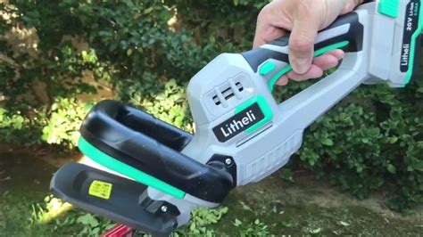 Litheli 20v Cordless 20 Inch Battery Powered Hedge Trimmer Review Perfect Hedge Clipper Set