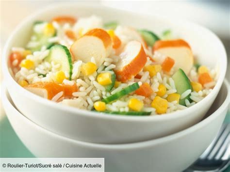 Salade Concombre Surimi Facile D Couvrez Les Recettes De Cuisine Actuelle