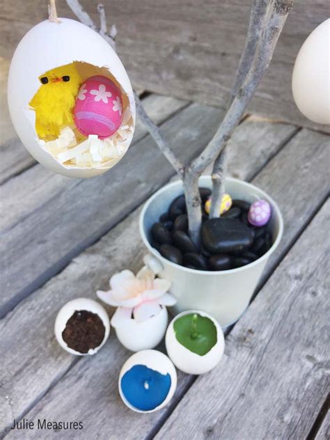 Eggshell Terrariums And More Eggshell Crafts For Easter Julie Measures