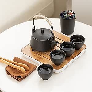 Amazon KEYDUACU Japanese Gongfu Tea Set Chinese Portable Tea Set