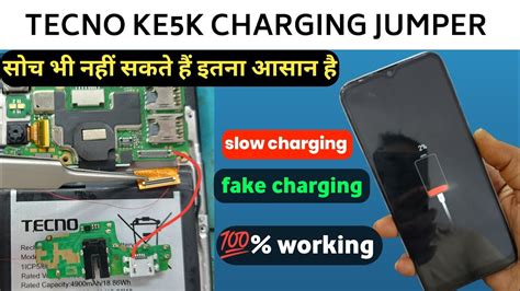 Tecno Ke K Charging Problem Solution Tecno Spark Go Charging Problem