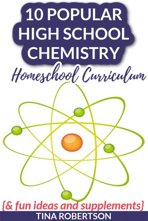 10 Popular High School Chemistry Homeschool Curriculum