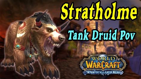 Wotlk Classic Phase 4 Feral Tank Druid PoV Dungeon Gamma The Culling Of