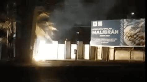 Se Incendia Transformador Del Mercado Malibr N De Veracruz