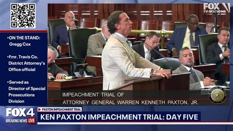 Highlights Paxton Impeachment Trial Evening Day 5 Youtube