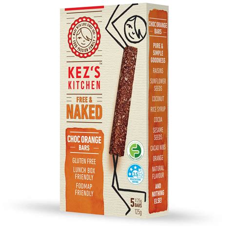 Kez S Free Naked Choc Orange Bar G Woolworths