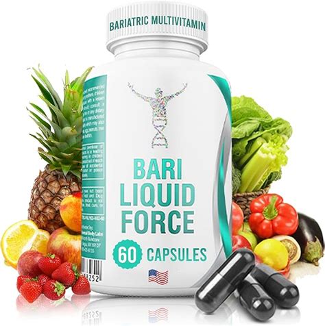 Amazon Bariatric Multivitamin With Iron Liquid Filled Gel Caps