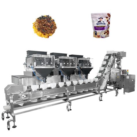 Factory Mixed Dry Fruit And Nuts Multihead Weigher Head Linear