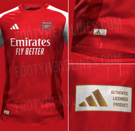 Pr Diction Maillot Domicile D Arsenal Saison