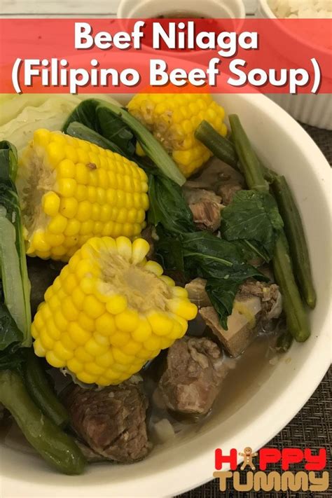 Beef Nilaga Filipino Beef Soup Recipe