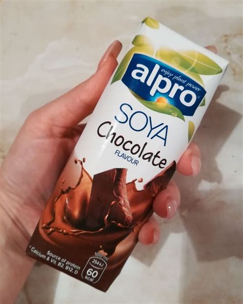 Alpro Chocolate Flavored Soya Milk Review Abillion