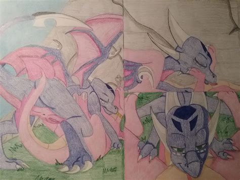 Post Comic Cynder Ember Spyro Series Winterfox