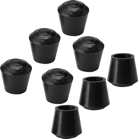 Uxcell 8pcs Chair Leg Tips Caps 10mm 3 8 Inch Anti Slip Rubber