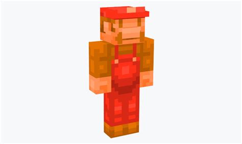 Mario Minecraft Skin