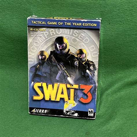 Swat 3 Tactical Game Of The Year Pc Shooter Game New Open Box