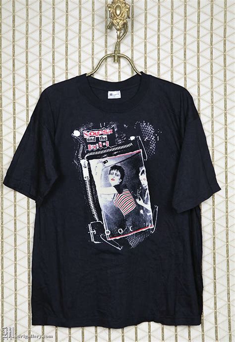 Siouxsie and the Banshees T Shirt, Siouxsie Sioux, Vintage Black Tee ...