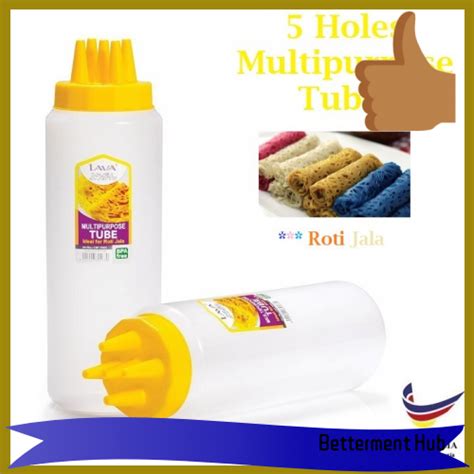 Ml Holes Premium Plastic Sauce Bottle Multipurpose Tube Squeeze