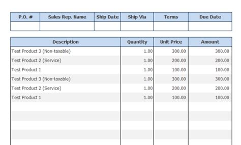 Sales Invoice Template For Singapore Invoice Template 10 Examples Of