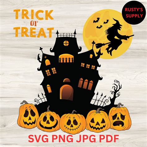 Truco O Trato Svg Truco O Trato Png Halloween Svg Halloween Png G Tico